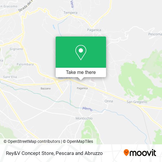 Rey&V Concept Store map