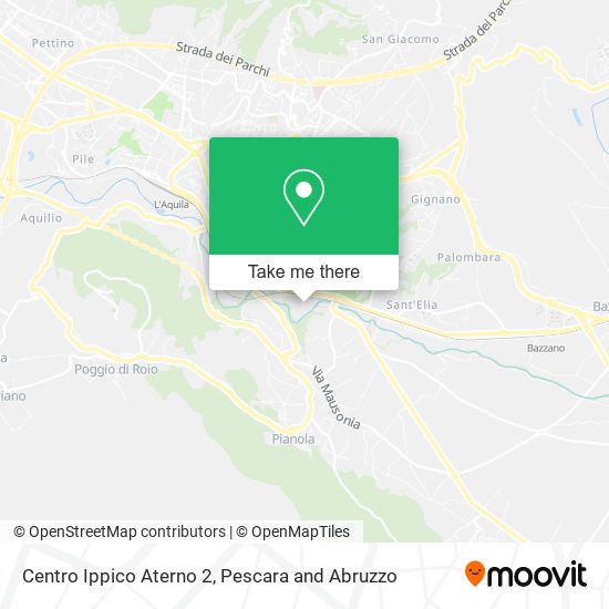 Centro Ippico Aterno 2 map