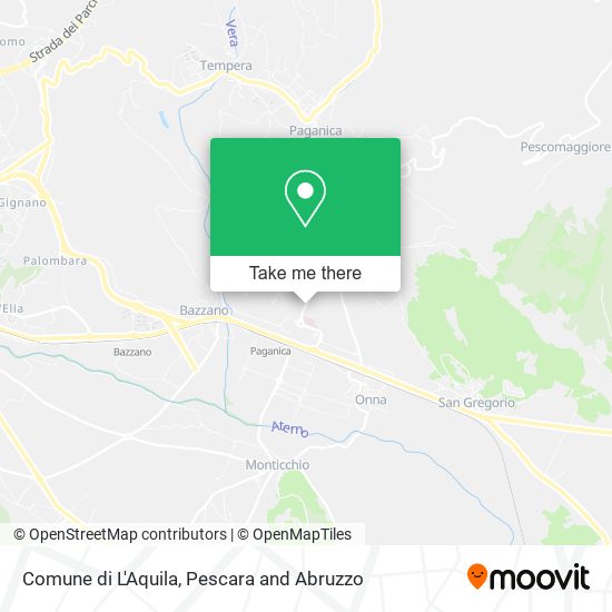 Comune di L'Aquila map