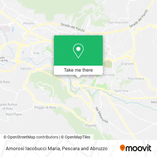 Amorosi Iacobucci Maria map