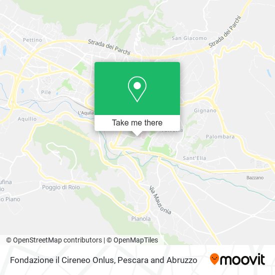 Fondazione il Cireneo Onlus map