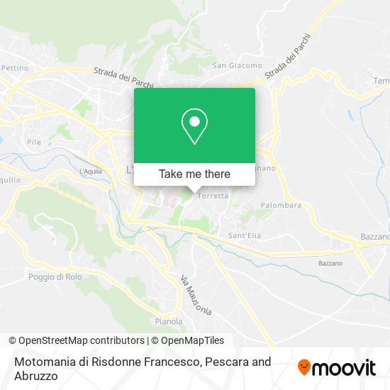 Motomania di Risdonne Francesco map