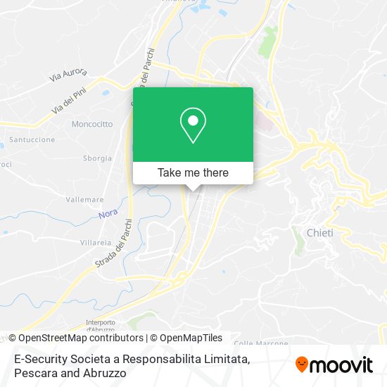 E-Security Societa a Responsabilita Limitata map