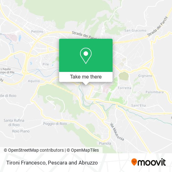 Tironi Francesco map