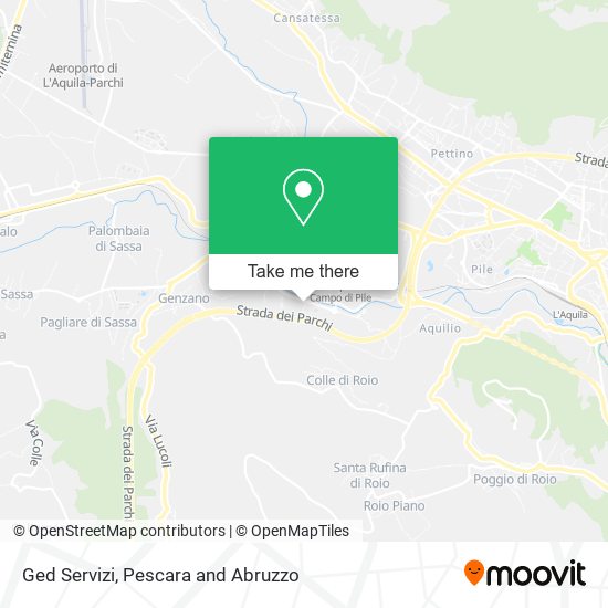 Ged Servizi map