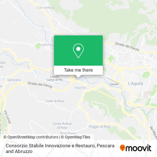 Consorzio Stabile Innovazione e Restauro map