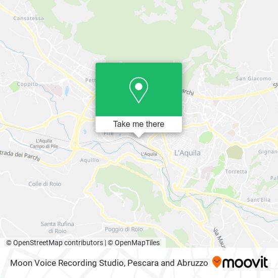 Moon Voice Recording Studio map