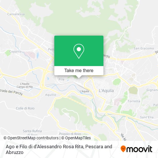 Ago e Filo di d'Alessandro Rosa Rita map