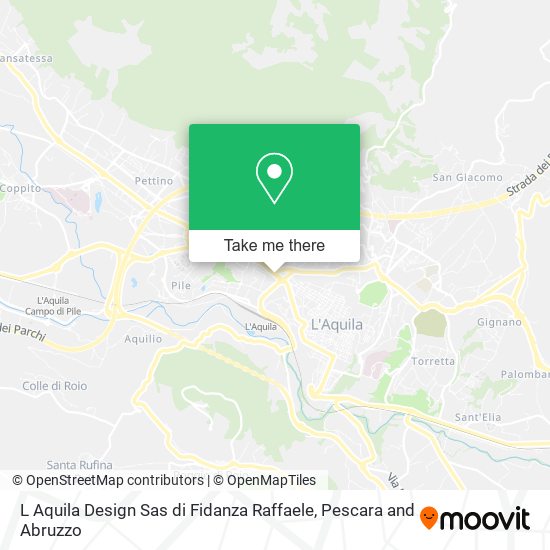 L Aquila Design Sas di Fidanza Raffaele map