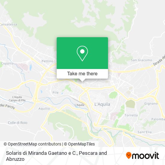 Solaris di Miranda Gaetano e C. map