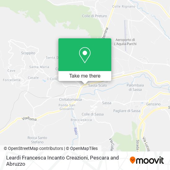 Leardi Francesca Incanto Creazioni map