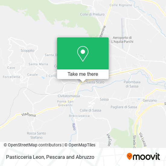 Pasticceria Leon map