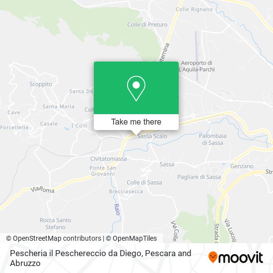 Pescheria il Peschereccio da Diego map