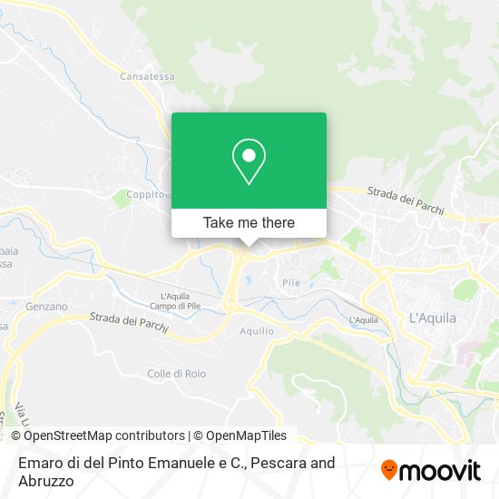 Emaro di del Pinto Emanuele e C. map
