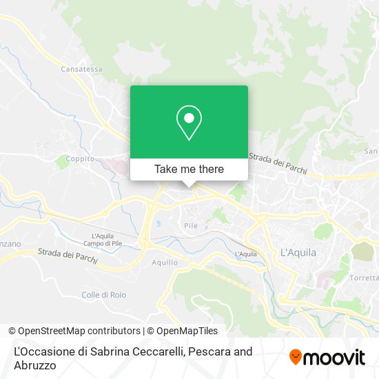 L'Occasione di Sabrina Ceccarelli map