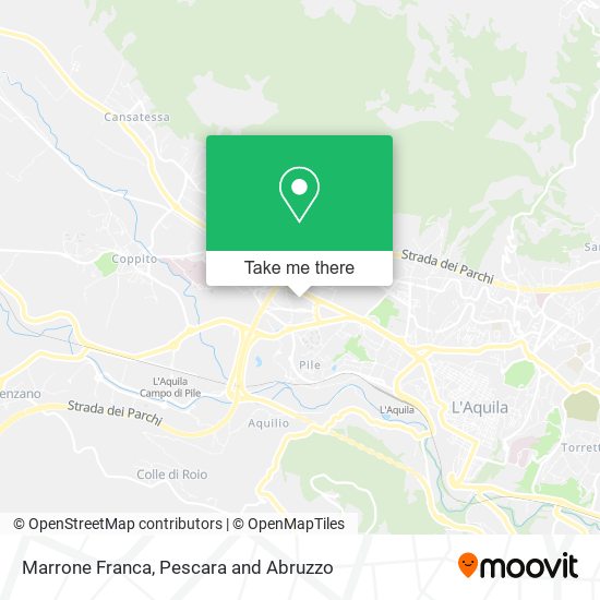 Marrone Franca map