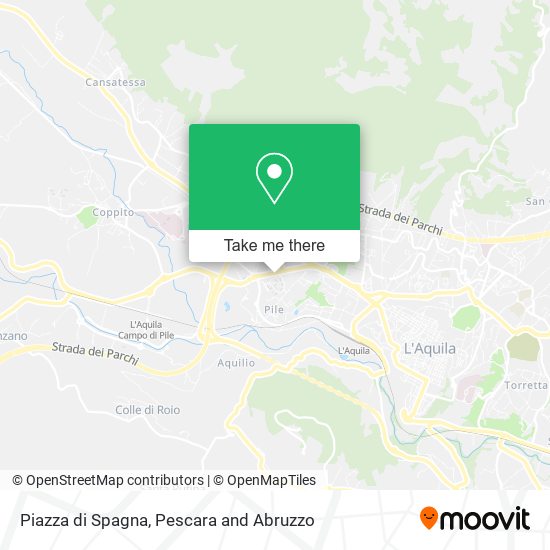 Piazza di Spagna map