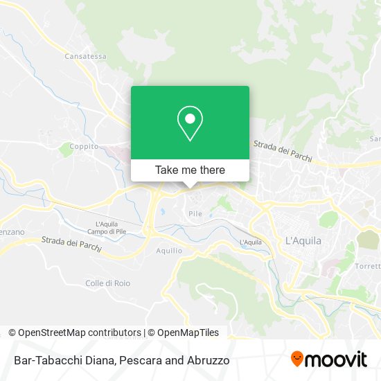 Bar-Tabacchi Diana map