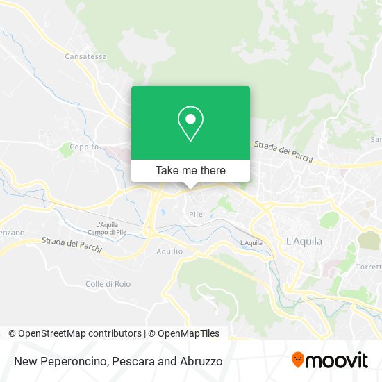 New Peperoncino map