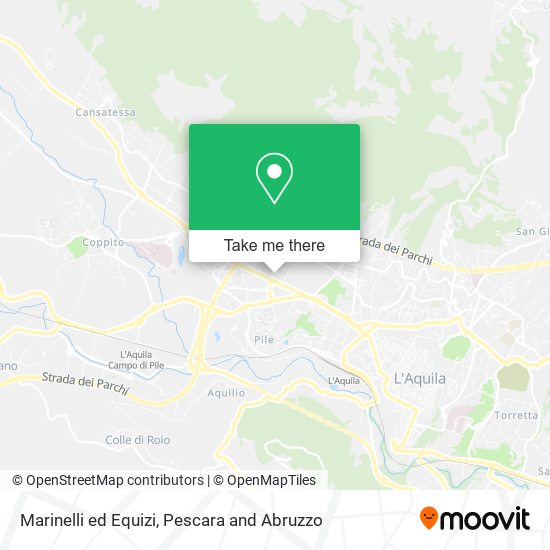 Marinelli ed Equizi map