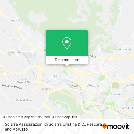 Sciarra Assicurazioni di Sciarra Cristina & C. map