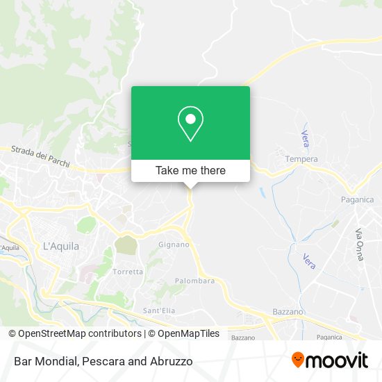 Bar Mondial map
