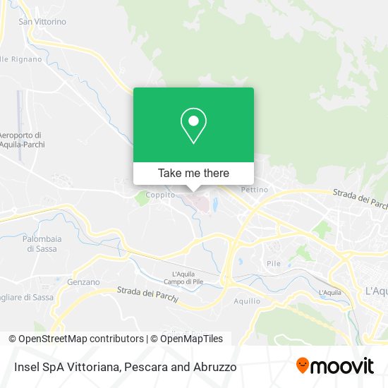 Insel SpA Vittoriana map