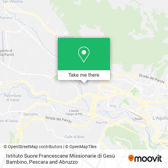 Istituto Suore Francescane Missionarie di Gesù Bambino map