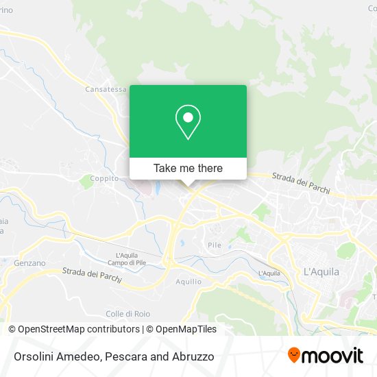 Orsolini Amedeo map