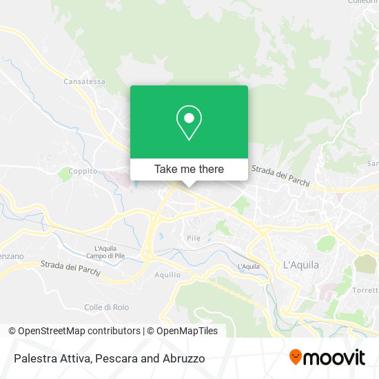 Palestra Attiva map