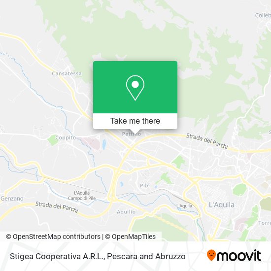 Stigea Cooperativa A.R.L. map