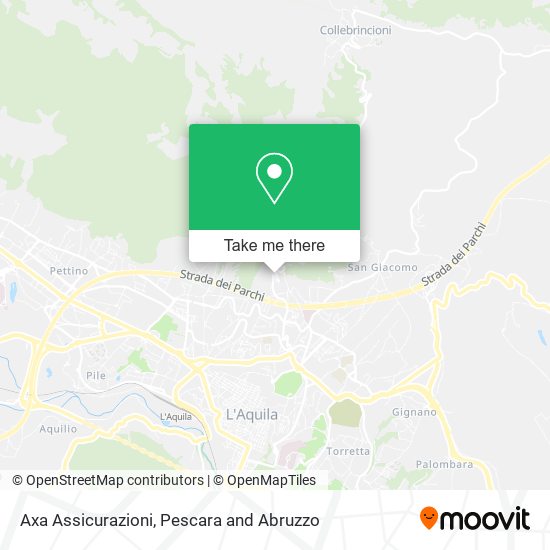 Axa Assicurazioni map