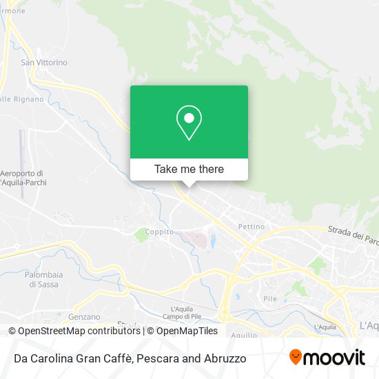 Da Carolina Gran Caffè map