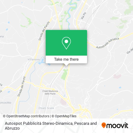Autospot Pubblicità Stereo-Dinamica map