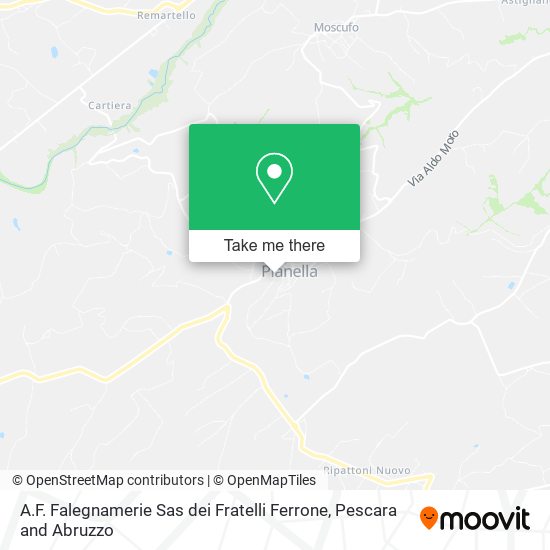 A.F. Falegnamerie Sas dei Fratelli Ferrone map
