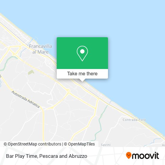 Bar Play Time map