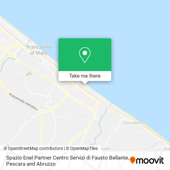 Spazio Enel Partner Centro Servizi di Fausto Bellante map