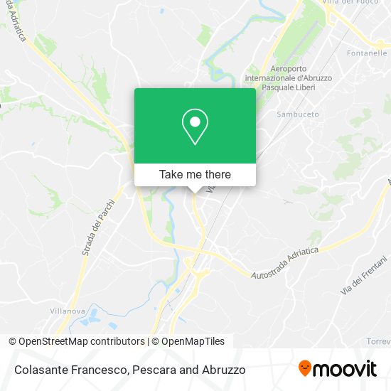 Colasante Francesco map
