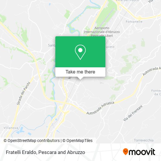 Fratelli Eraldo map