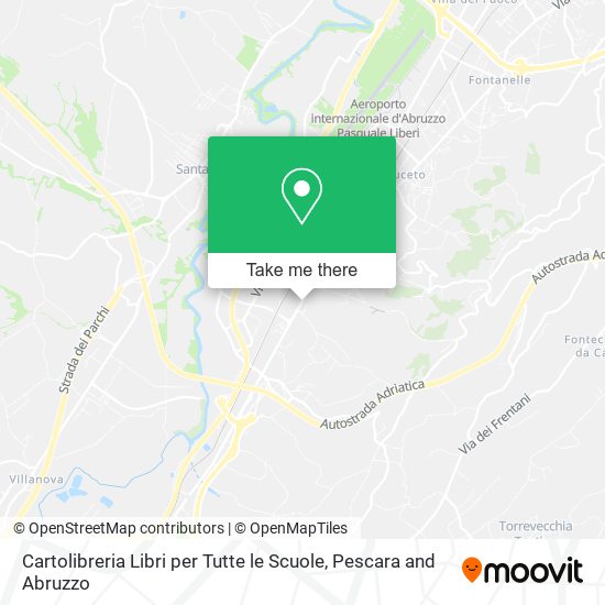 Cartolibreria Libri per Tutte le Scuole map