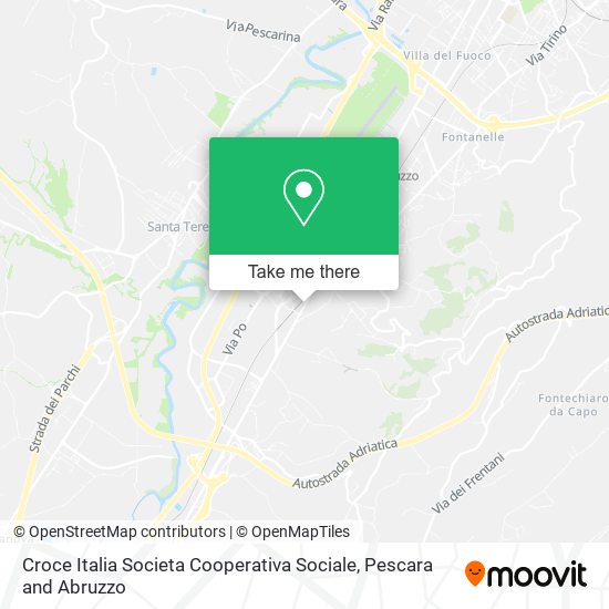 Croce Italia Societa Cooperativa Sociale map