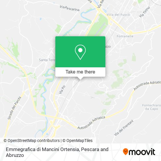 Emmegrafica di Mancini Ortensia map