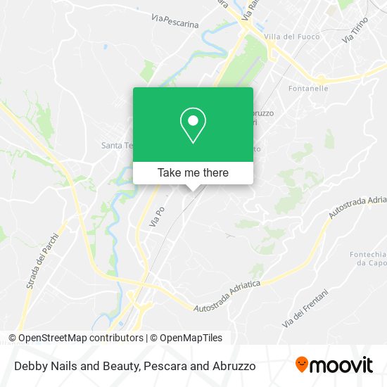 Debby Nails and Beauty map