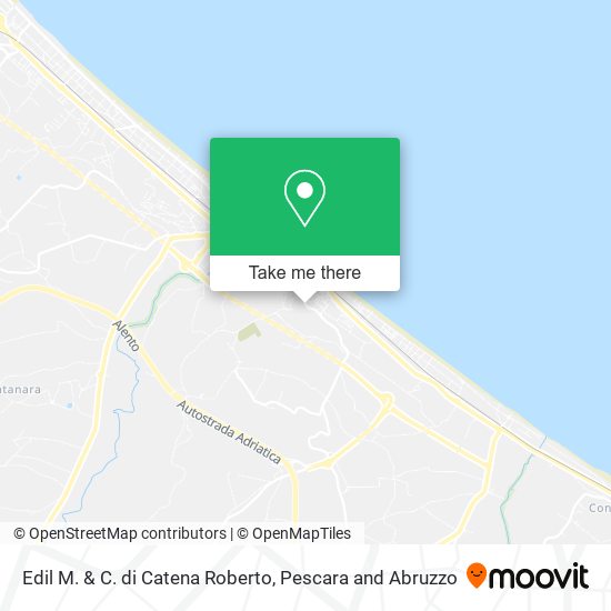 Edil M. & C. di Catena Roberto map