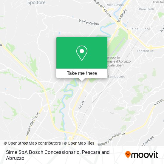 Sime SpA Bosch Concessionario map