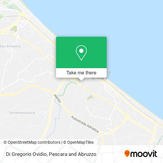 Di Gregorio Ovidio map