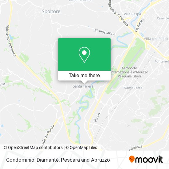 Condominio 'Diamantè map