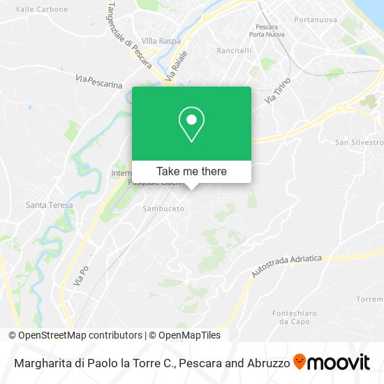 Margharita di Paolo la Torre C. map