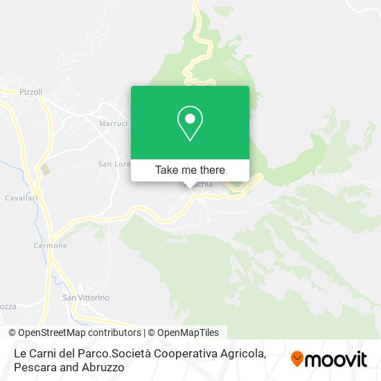 Le Carni del Parco.Società Cooperativa Agricola map