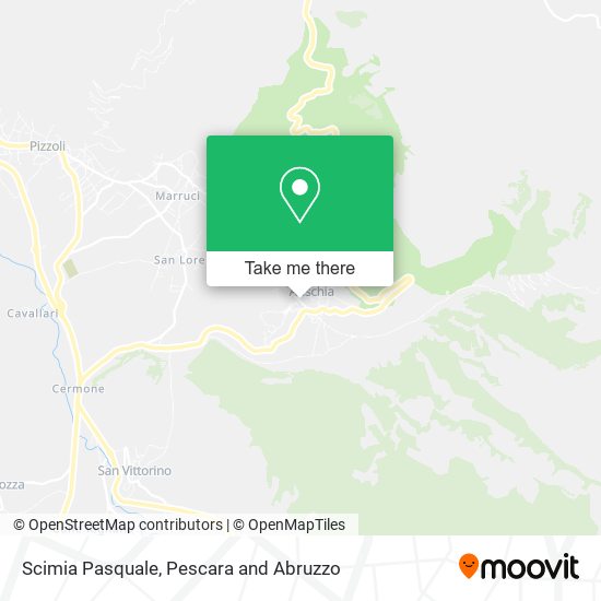 Scimia Pasquale map